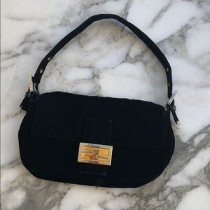 Black Fendi Evening Bag